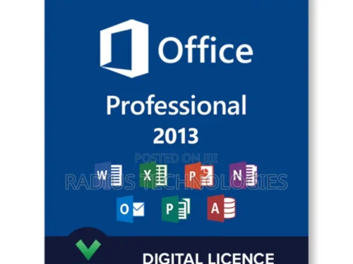 Microsoft Office 2013 Professional Plus – 5 Pc Retail License