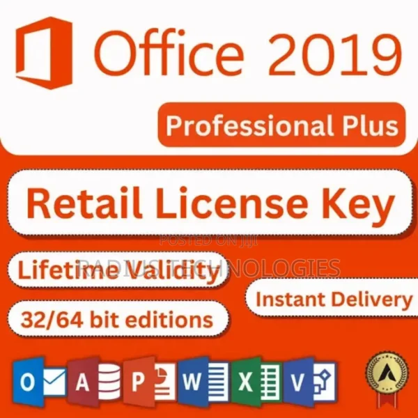 Microsoft Office 2019 Professional Plus Retail 1pc Microsoft Office 2019 Professional Plus