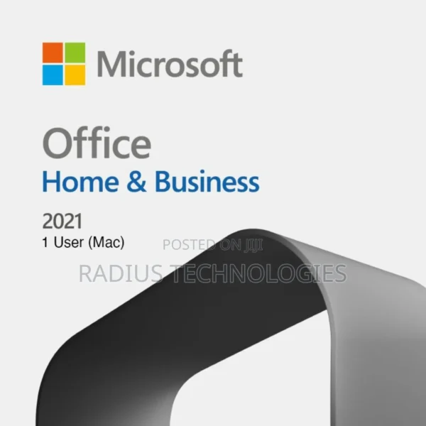 Microsoft Office 2021 Home Business – Genuine Bind License for 1 Mac
